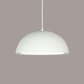 A19 Lighting Gran Thera Pendant, Bisque P302-WCC-1LEDE26